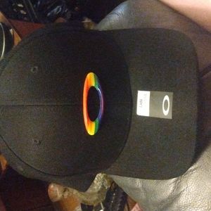 Okaley pride flex-fit cap